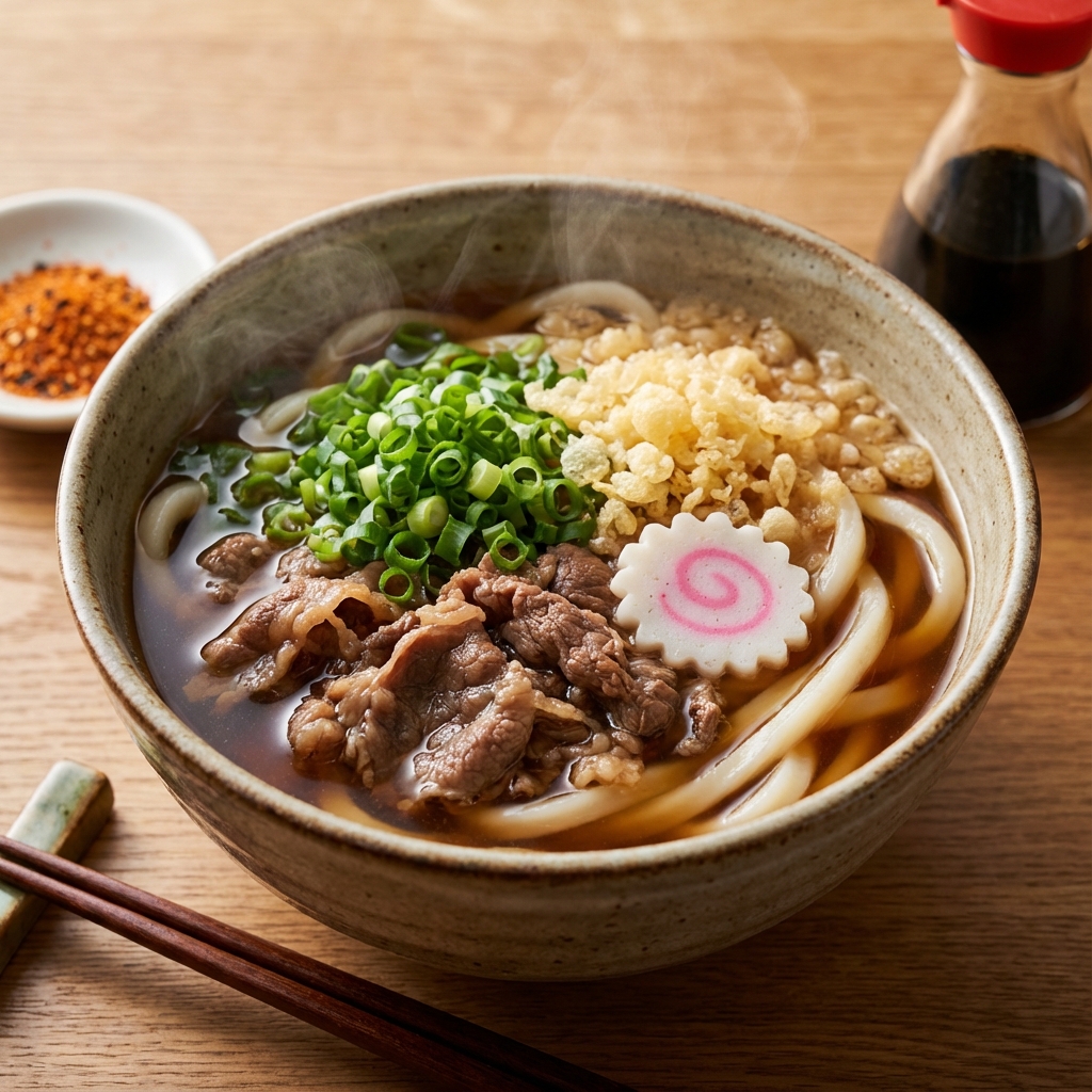 Beef Udon Noodle Soup