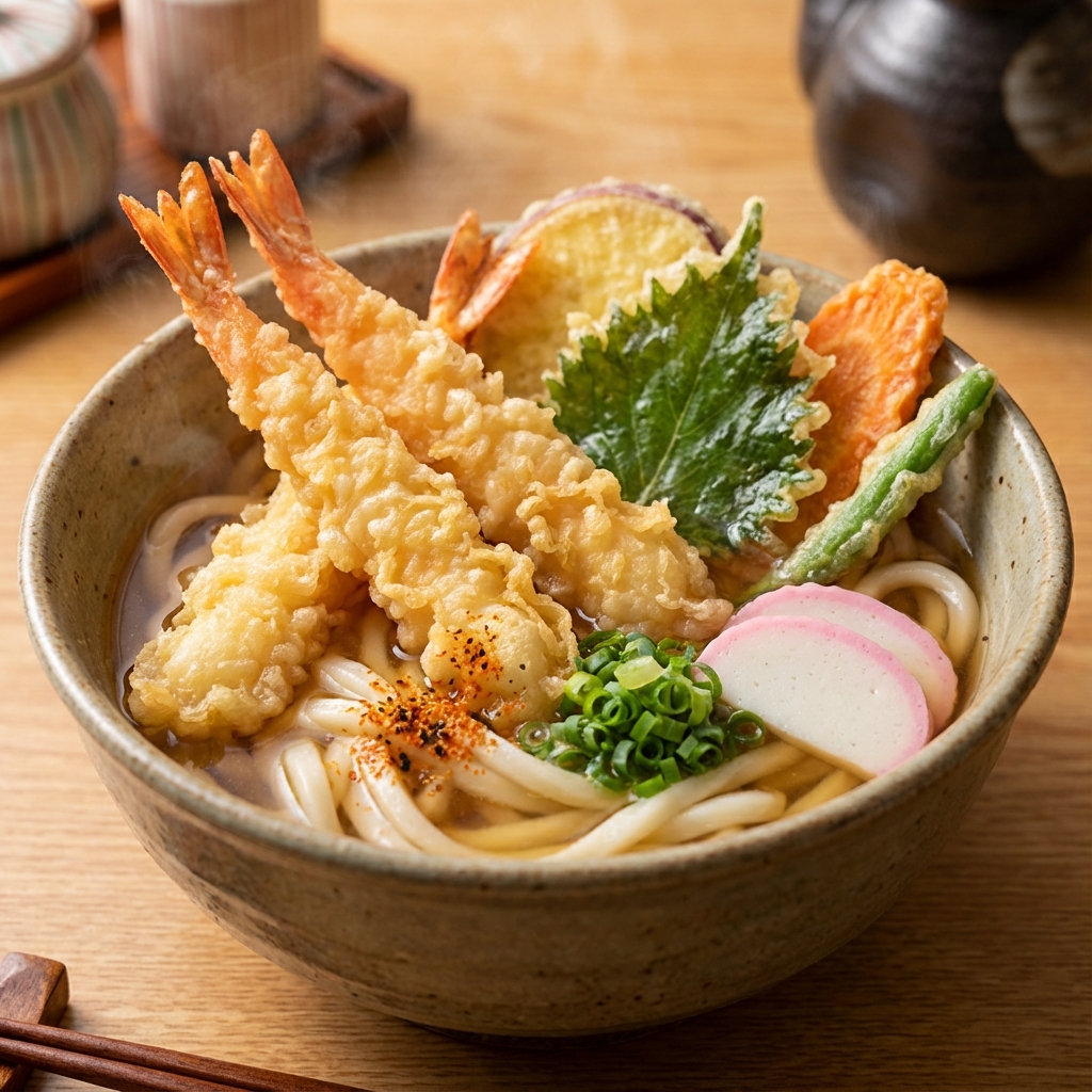 Tempura Udon Noodle Soup