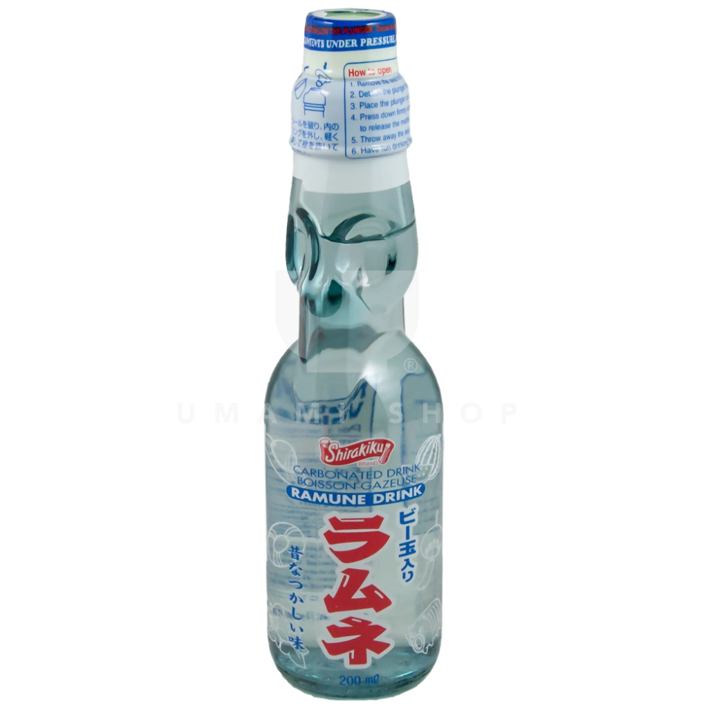 Bottle of Ramune soda